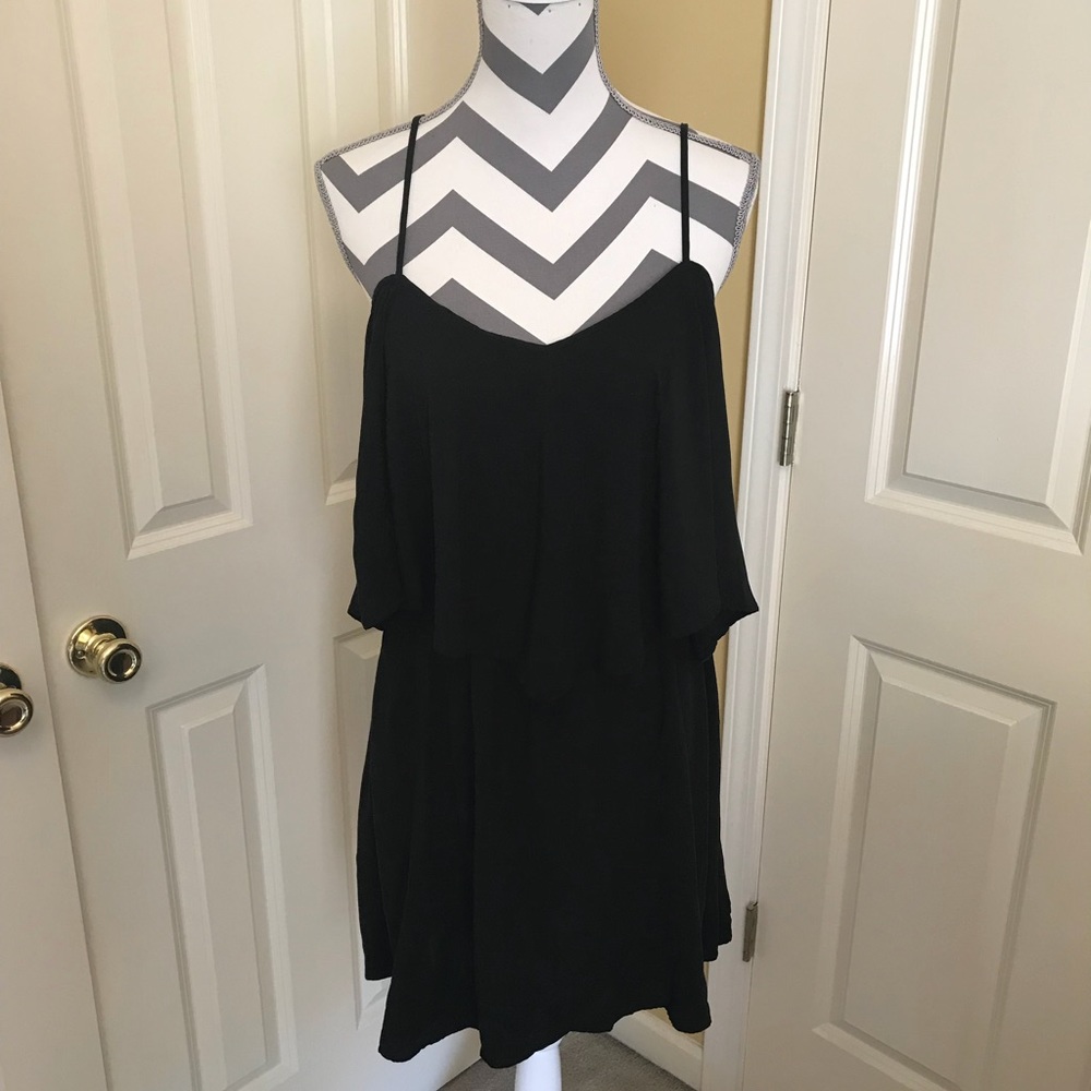 Express Black Spaghetti strap dress / size XL